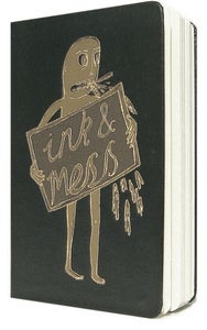 Image of 'Ink & Mess' Moleskine by Modofly