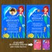 Image of Mermaid Printable Birthday Invitation