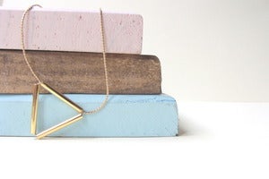 Image of Triangle Colgantes / Necklaces