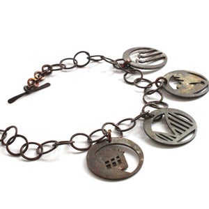 Image of Open & Airy Charm Bracelet