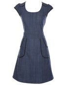 Image of Western Denim Dress