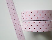 Image of Fabric Tape "Pink dots"