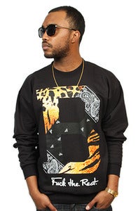 Image of Paisley Tiger Crew Black 