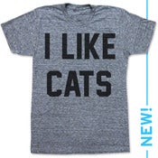 Image of I LIKE CATS 