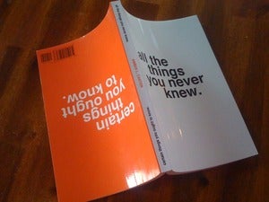 Image of all the things you never knew/certain things you ought to know by Amber L. Carter (paperback)