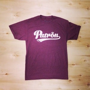 Image of The Patron t-shirt (Men-Burgundy Heather)