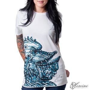 Image of  Gargoyle Warrior White Unisex