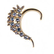Image of Crystal Encrusted Ear Hook Cuff