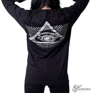 Image of Eye Of Triumph Black Long Sleeve Unisex