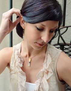 Image of "Avery" Original Artwork Earrings
