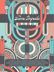 Image of Tame Impala - North American Tour poster
