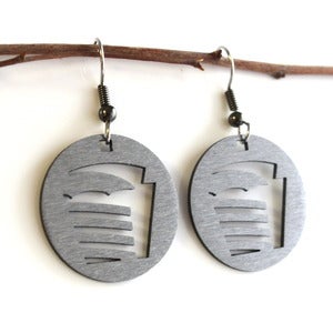 Image of Football Field Earrings