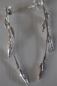 Image of hornbeam twig earrings