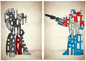 Image of Stand, Fall/Crush You Set of 2 Prints