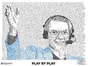 Image of Harry Kalas "Play by Play" Poster