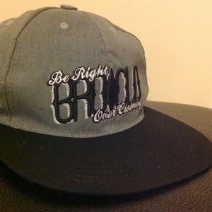 Image of BROCLO Two Tone Snapback (Grey/Black)