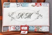 Image of 'Coquetterie' cosmetic wallet PDF pattern