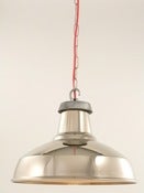 Image of RETRO SILVER | vintage industrial light shade | LARGE