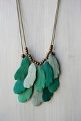 Image of Feather Bib Necklace