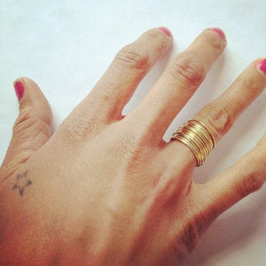 Image of sweet and tiny stacking rings