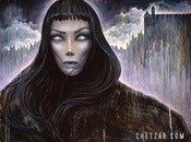 Image of "Succubus"  Limited Edition Canvas Giclee- 24x30"