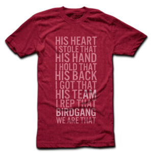 Image of WE ARE THAT // FOR HER <br> (CARDINAL ON BACK) <br> LIMITED EDITION