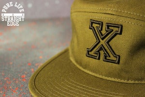 Image of Olive Green 5 Panel Hat (SOLD OUT)