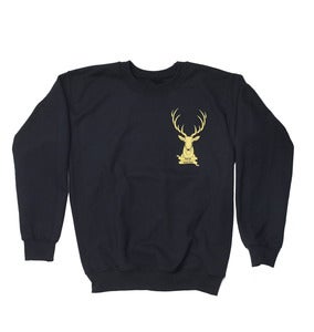 Image of Stag Logo Sweatshirt // Black // 