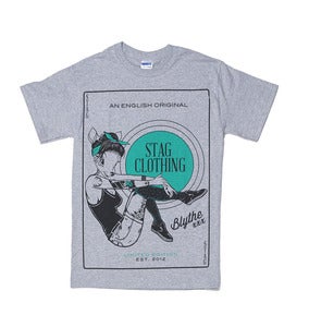 Image of Pin Up Tee // Grey //