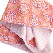 Image of Personalized Minky Baby Blanket -- Lollies