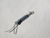 Image of black peyote key chain 2