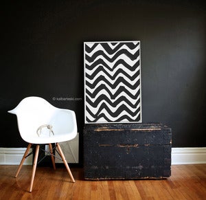 Image of CHEVRON poster print