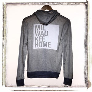 PRINTED HOODIE - RAILROAD