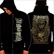Image of ALL SHALL PERISH - The Past With Haunt Zipper Hood