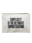 Image of Canvas Pouch - Simplicity