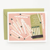 Image of Make a Wish Birthday Card