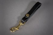 Image of KEN DIAMOND LEATHER KEY CHAIN - THIN