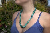 Image of Turquoise and Chrysicolla Necklace by Michele