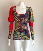 Image of Antoinette Top, Paisley