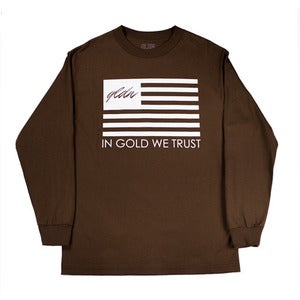 Image of TRUST LS Tee in Chocolate