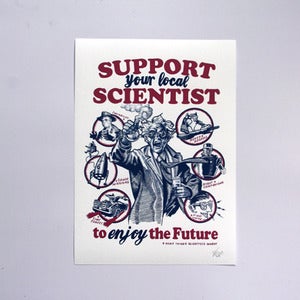Image of Support Science Art Print