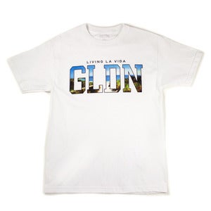 Image of Livin' la vida GLDN SS Tee in White