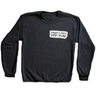 Image of CAMO $HO$HA- BLACK CREWNECK