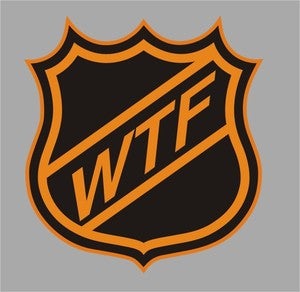 Image of WTF hockey shirt