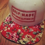 Image of Limited Edition Raw Caviar Red Floral Snapback