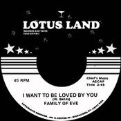 Image of LL-1002 - Family Of Eve "I Want To Be Loved By You" b/w "Please Be Truthful"