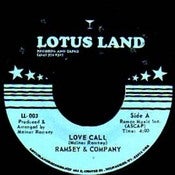 Image of LL-1003 - Ramsey & Co. "Love Call" b/w "Leg Grease"