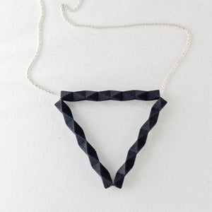 Image of rigid geometry necklace