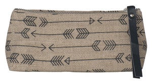 Image of Arrow Linen Pencil Bag