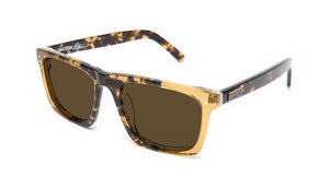 Image of 9FIVE WATSON AMBER TORTOISE SPLIT POLARIZED